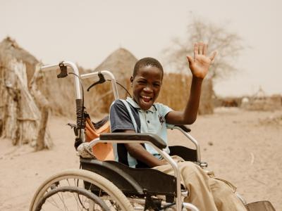 Boubacar a retrouvé la joie de vivre.