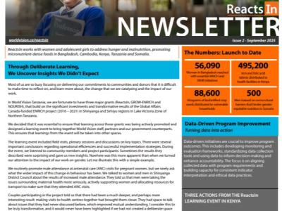 ReactsIn Newsletter Issue 2 Sept 2025