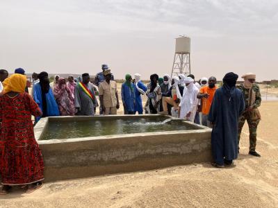 Visit of water point