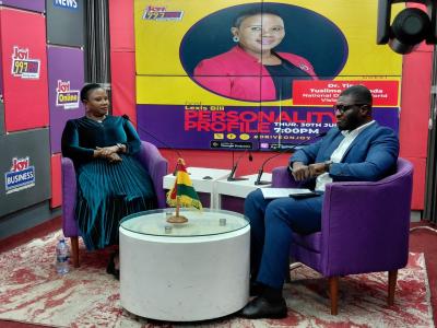 Dr Mukunda with Lexis Bill on Joy 99.7 FM