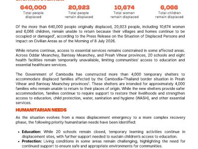 World Vision Situation Report #25