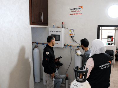 Oxygen Fiiling Unit in Qaryout 