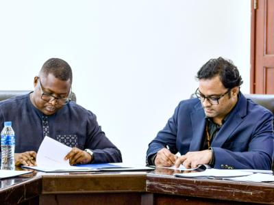 Minister of Foreign Affairs and WVISL P&C Director 