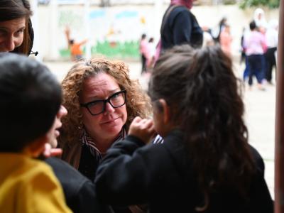 Heidi with Children