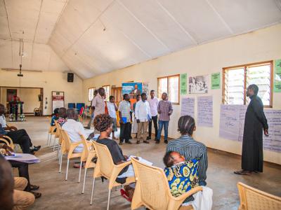 Faith Leaders during a training 