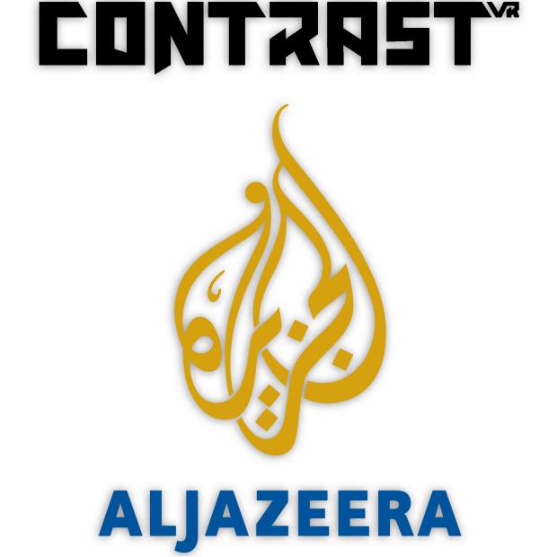 Contrast VR and Aljazeera logo