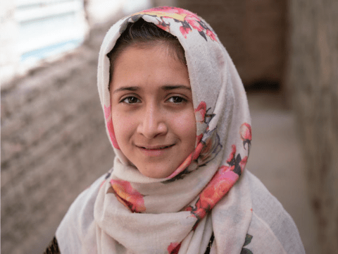 Girl from Afghanistan