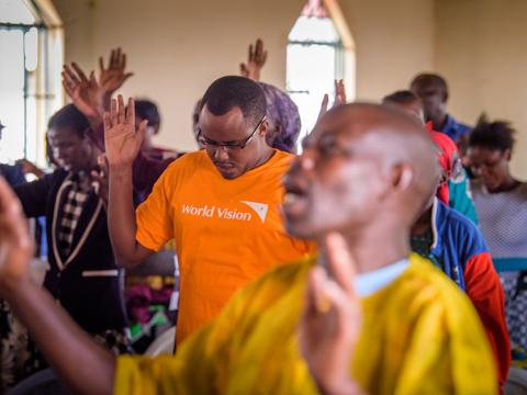 World Vision staff in Kenya