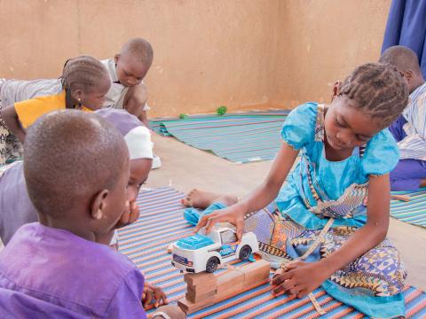 Children playing together