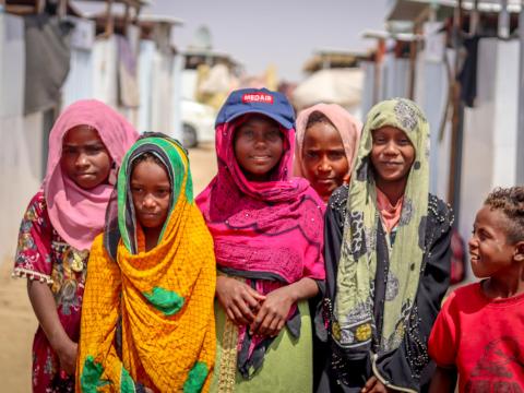 A young girl in Yemen mobilises her peers to experience good hygiene practices