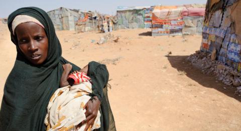 Muuse Rootile IDP camp Somalia 2011 ©2011 World Vision/photo by Jon Warren