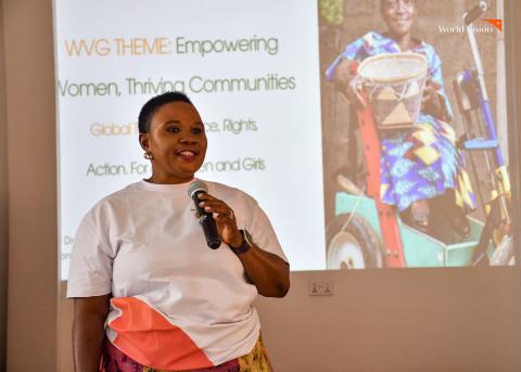 Tinah Mukunda, World Vision Ghana National Director