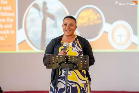 Tinah Mukunda, National Director, World Vision Ghana