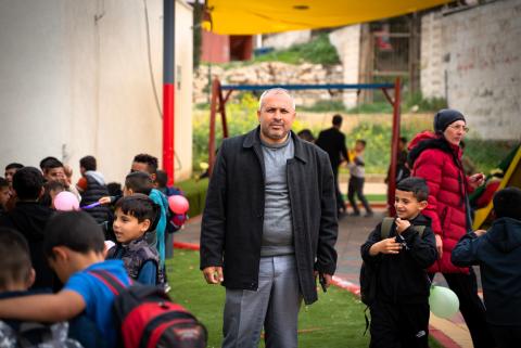 Mr. Atef, the school Principal