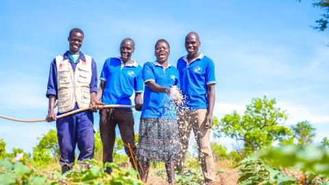 World Vision Irrigation Project Helps Farmers Defy Prolonged Drought