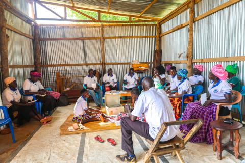 Members engage in Savings for Transformation to strengthen household income.