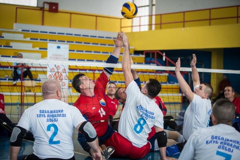 Landmine survivors – volleyball masters