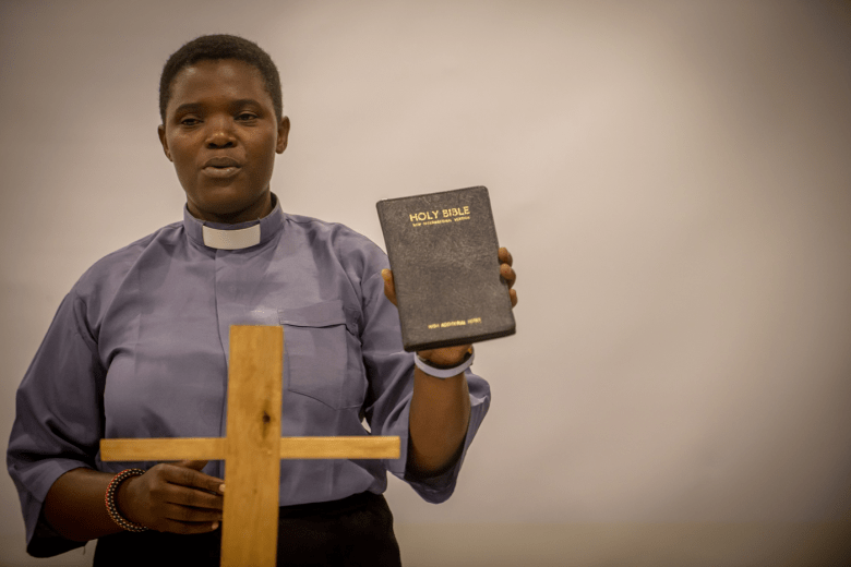 Clergy like this Kenyan priest take part in Channels of Hope training