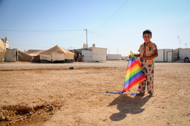 Za'atari Refugee Camp in Jordan