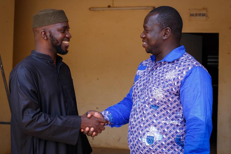 Faith leaders in an African community