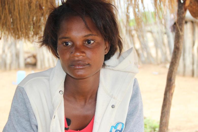 Mother who lost her son to malnutrition in Angola