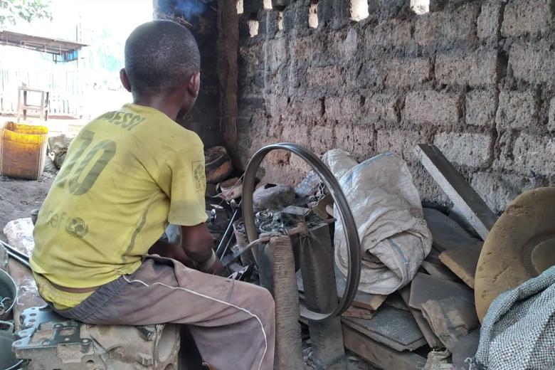 Kevin child labour in CAR