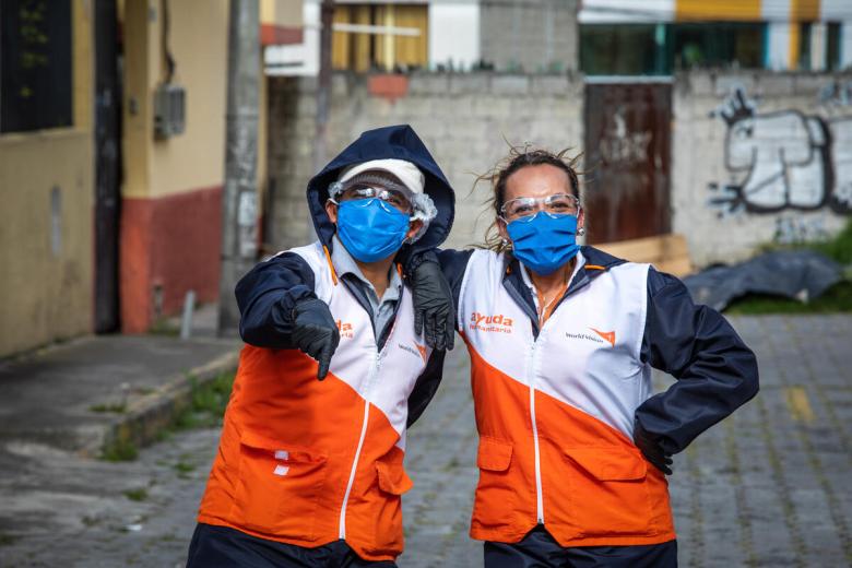World Vision staff as hidden heros around the world