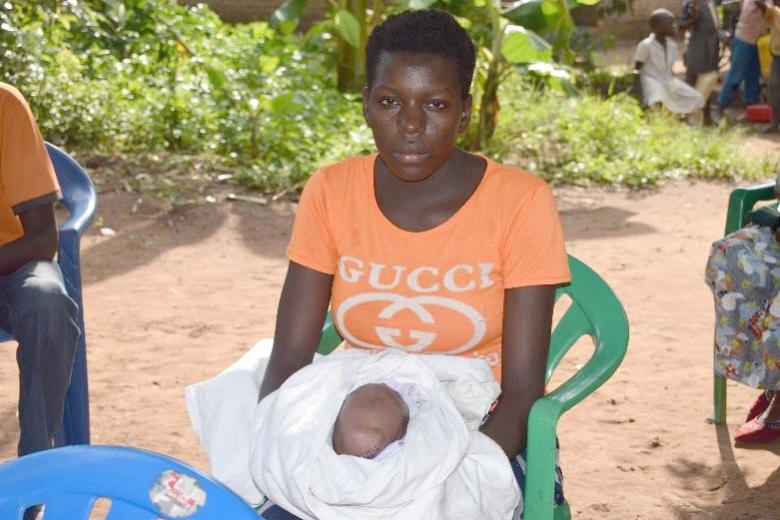 Wold Vision beneficiary, Tabitha