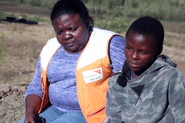 A 13-year-old left to raise her siblings