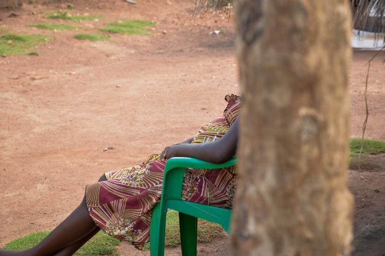 Teenage pregnant girl in Bidibidi