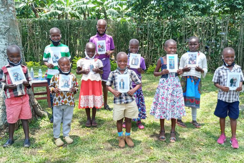 World Vision Uganda chosen event empowering children to choose their sponsors life-changing opportunity through sponsorship. For every one sponsored children, four more benefit.