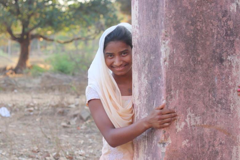 Reshmi in India was facing child marriage at the age of just 15