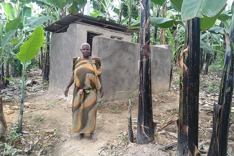 World Vision Improving sanitation through loans for toilets.