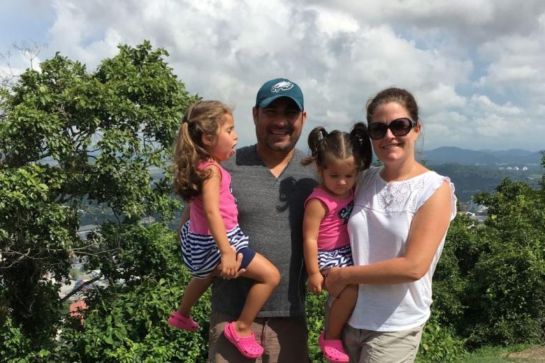 Amanda Rives and family