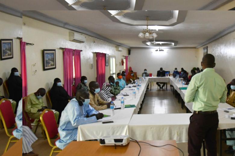 Participants at the workshop