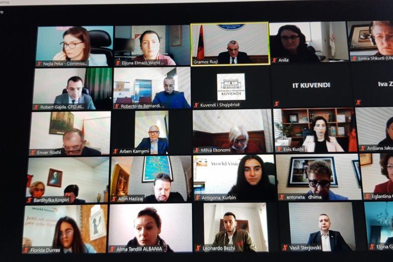 Young people of World Vision "Impact" groups