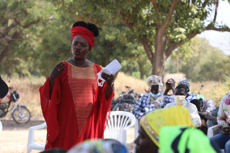 Antoinette Habinshuti in Kondokhou_@Alexandre Gassama for World Vision Senegal