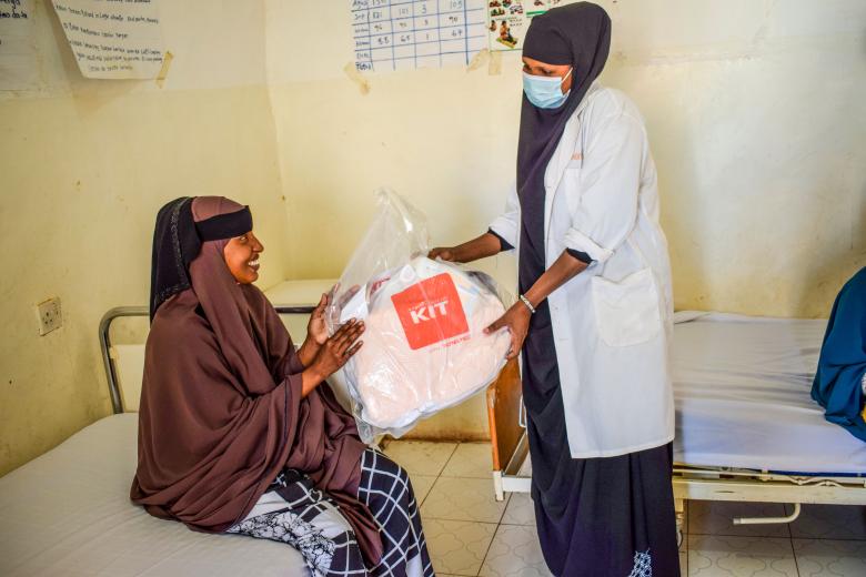 Safe birth, Somalia women, birth kit, child health, expectant mother