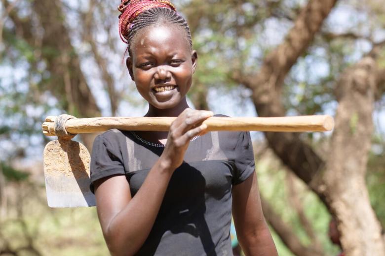 Youth in Kenya fight deforestation and climate change through farmer managed natural resource programme FMNR