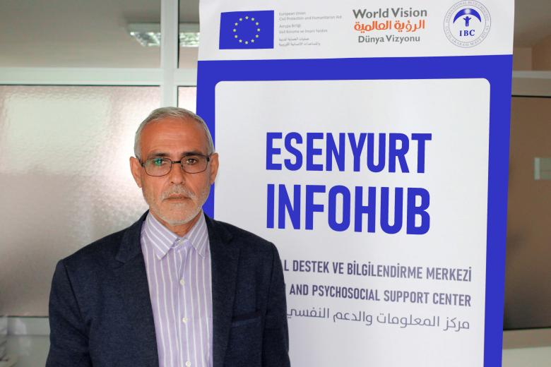 Yahya*, Syrian beneficiary who benefitted from World Vision's project in Turkey