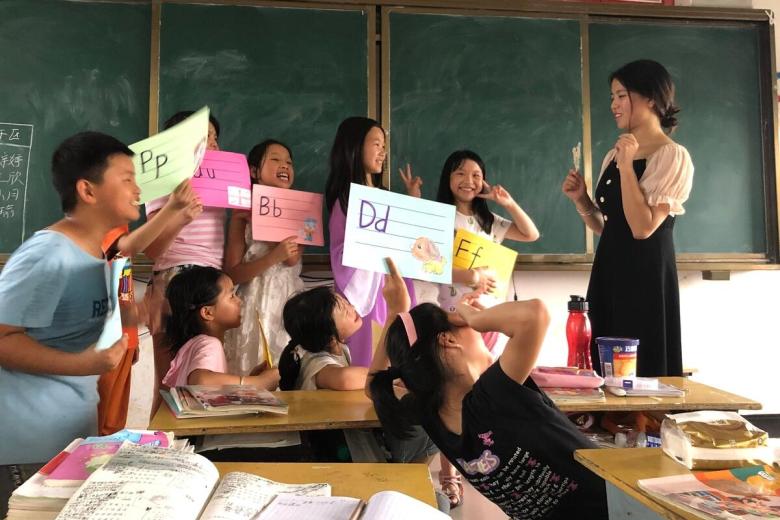 Former sponsored child now a teacher