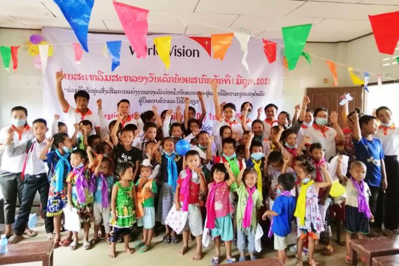 Communities children cerebrating children's day