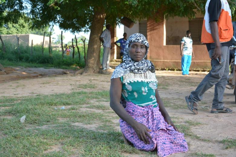 Cash distribution in Mali