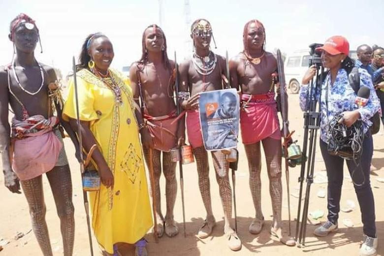 Phiona and Masai men due to marry