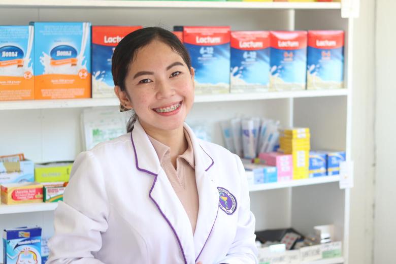 Lesly, a former sponsored child, is now a pharmacist in the Philippines