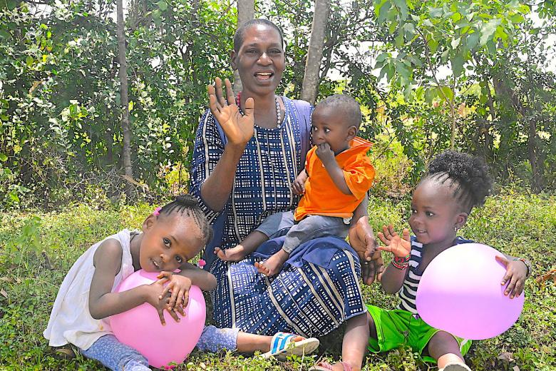 Ruth chose to surrender all her worries to God and hope for the best, in the aftermath of the post election violence that rocked Kenya in 2007. ©World Vision Photo/Sarah Ooko.