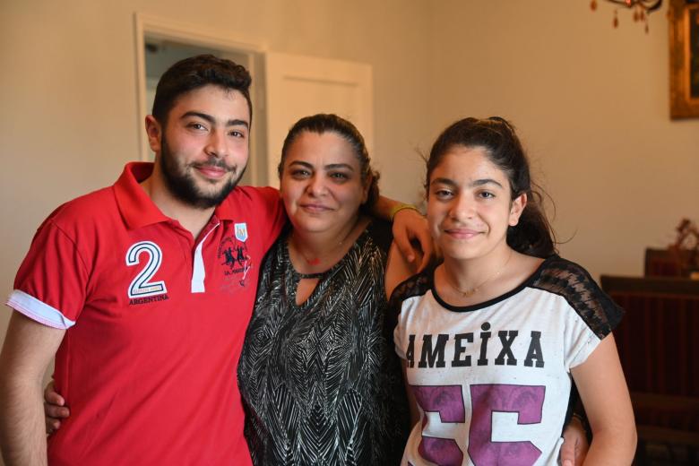 Nawal and her children