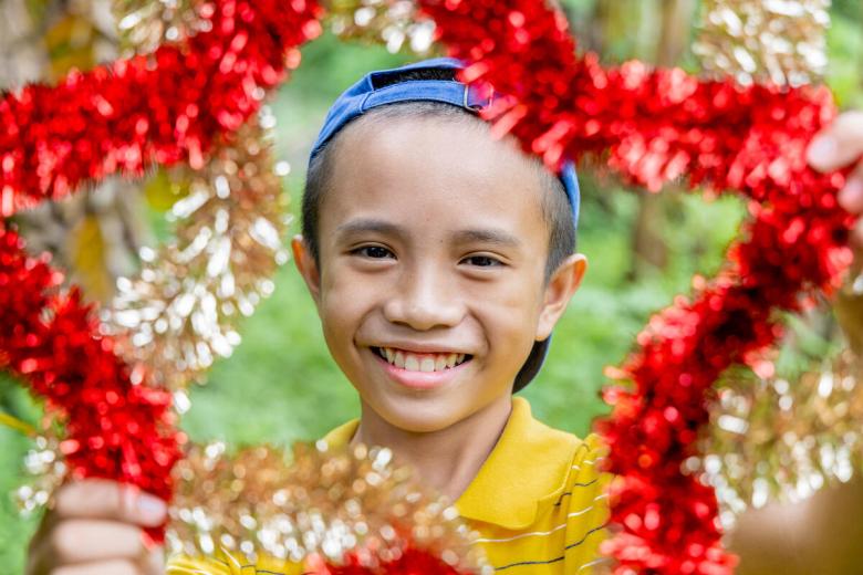 Young boy in Philippines receives a Christmas wish of improved health thanks to financial support for surgery