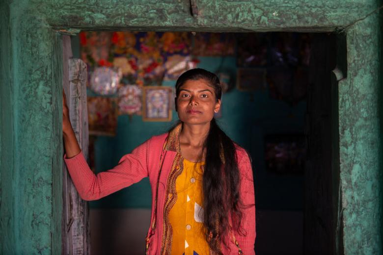 Former sponsored child Priyanka followed her dream of being a nurse.