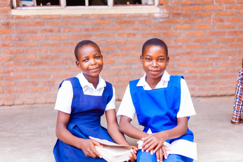 Halima and Anifa return to school as malaria cases fall